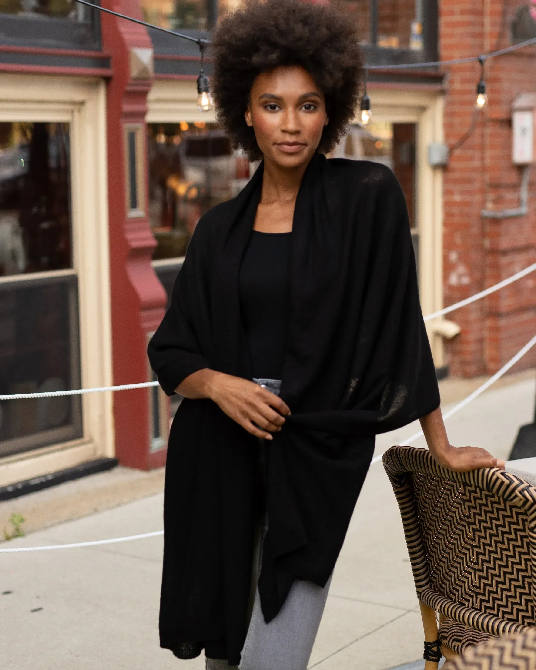 100% Cashmere Breezy Travel Trap - Image 14