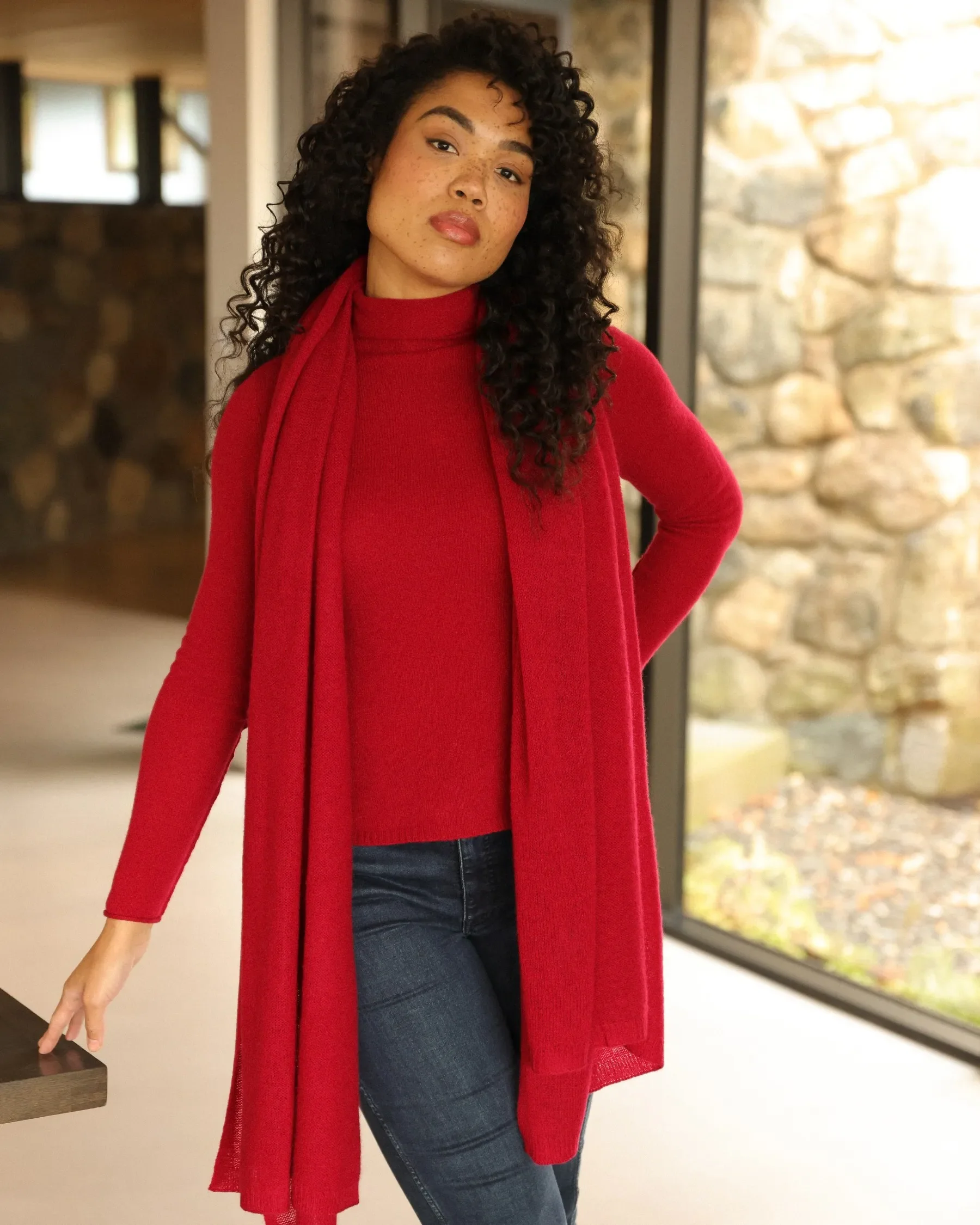 100% Cashmere Breezy Travel Trap - Image 6