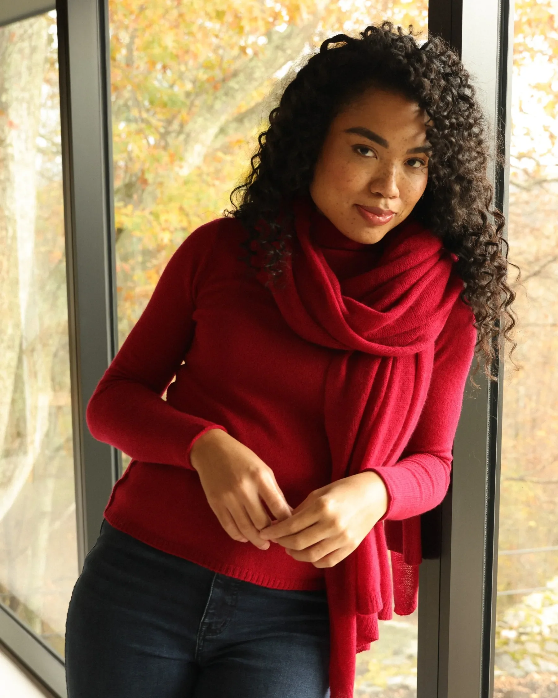 100% Cashmere Breezy Travel Trap - Image 7