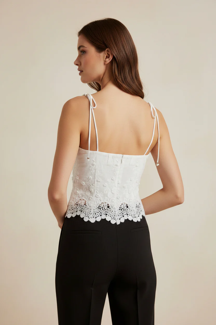 ALICE EYELET TOP - Image 2