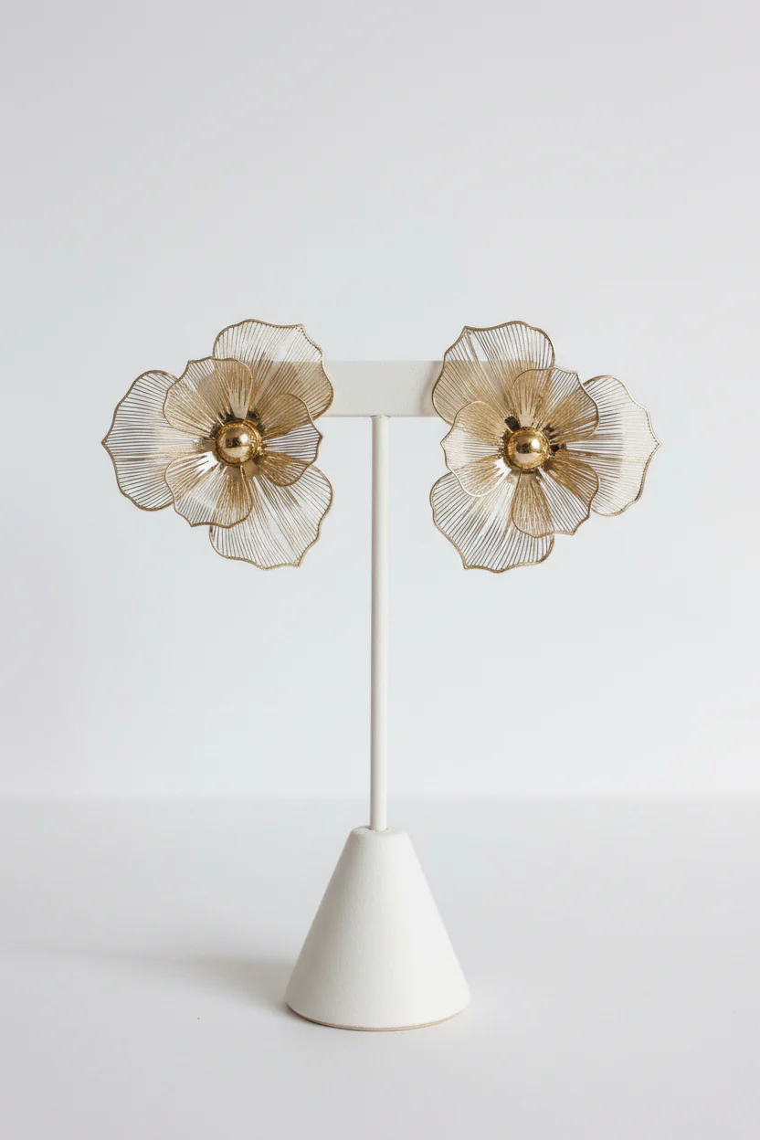 Blossoming Petals Earring - Image 3