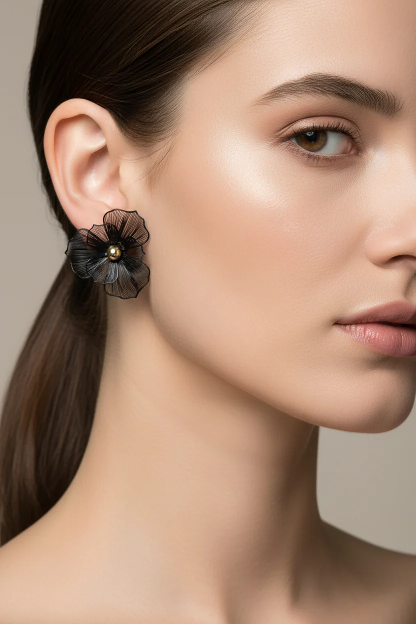 Blossoming Petals Earring - Image 4