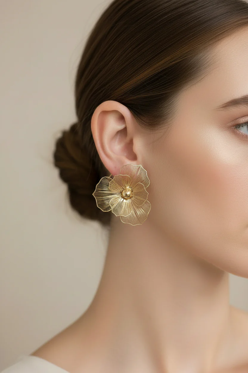 Blossoming Petals Earring - Image 7