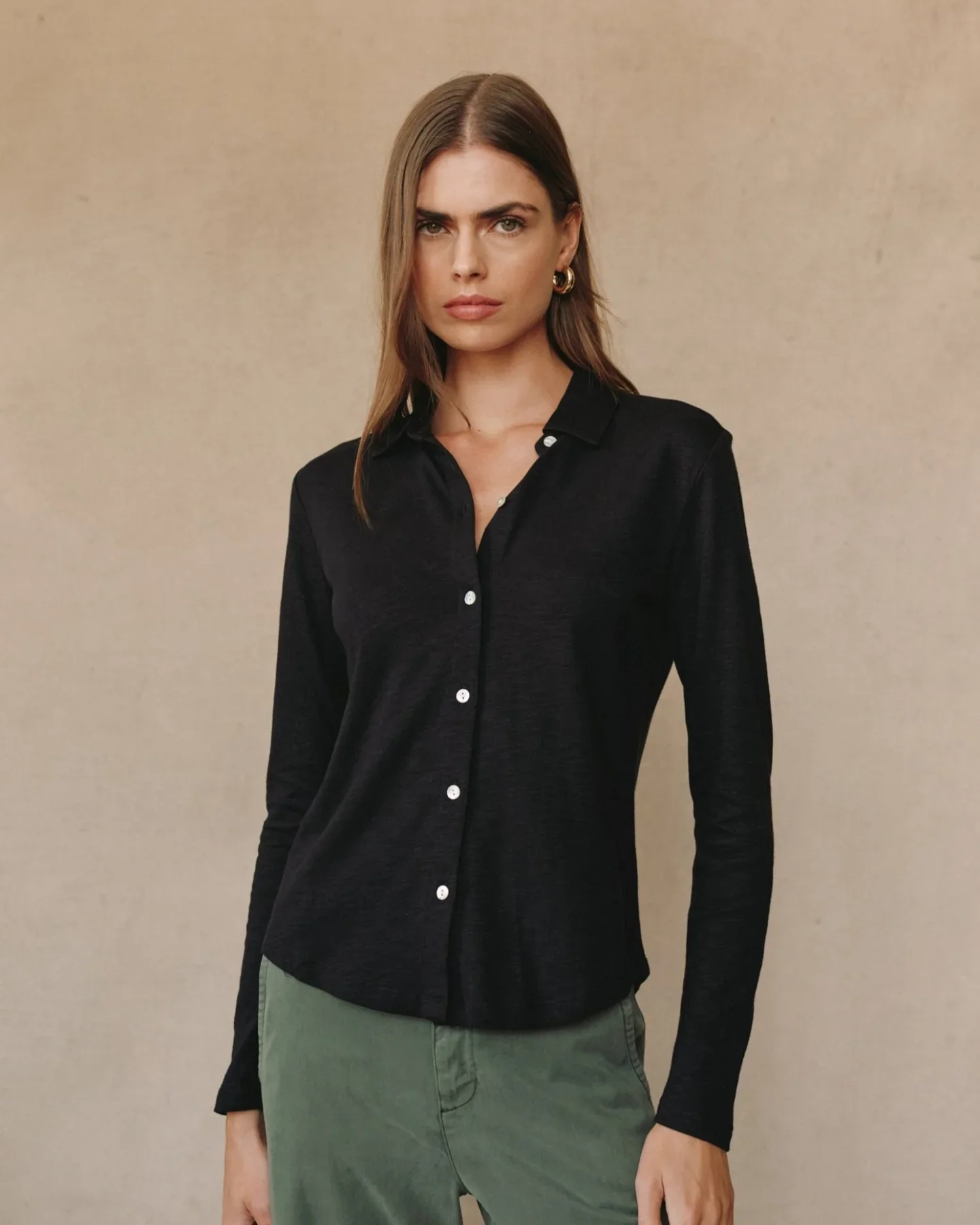 Button Up Knit Top - Image 3