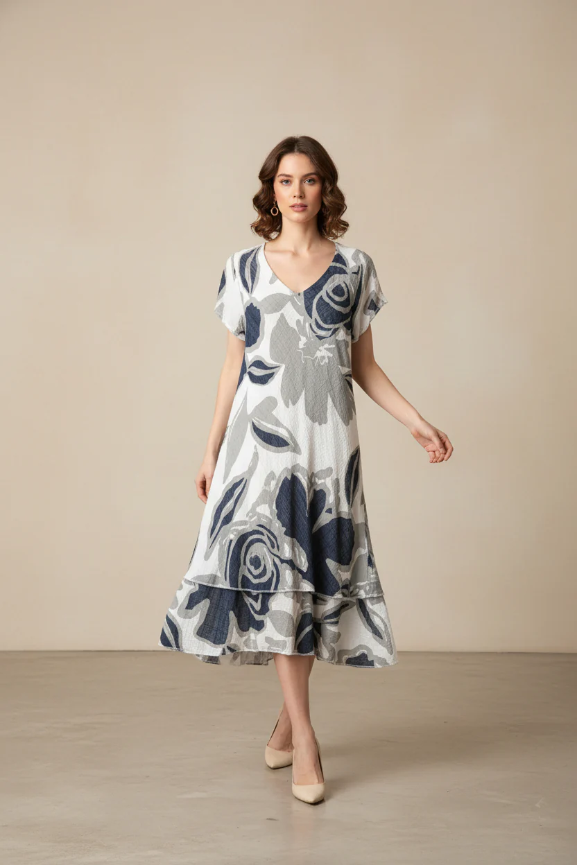 CAP SLEEVE DRESS
