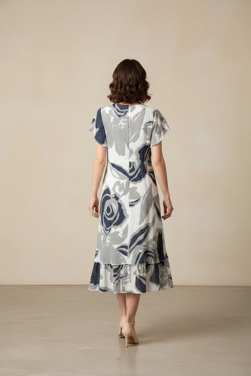 CAP SLEEVE DRESS - Image 2