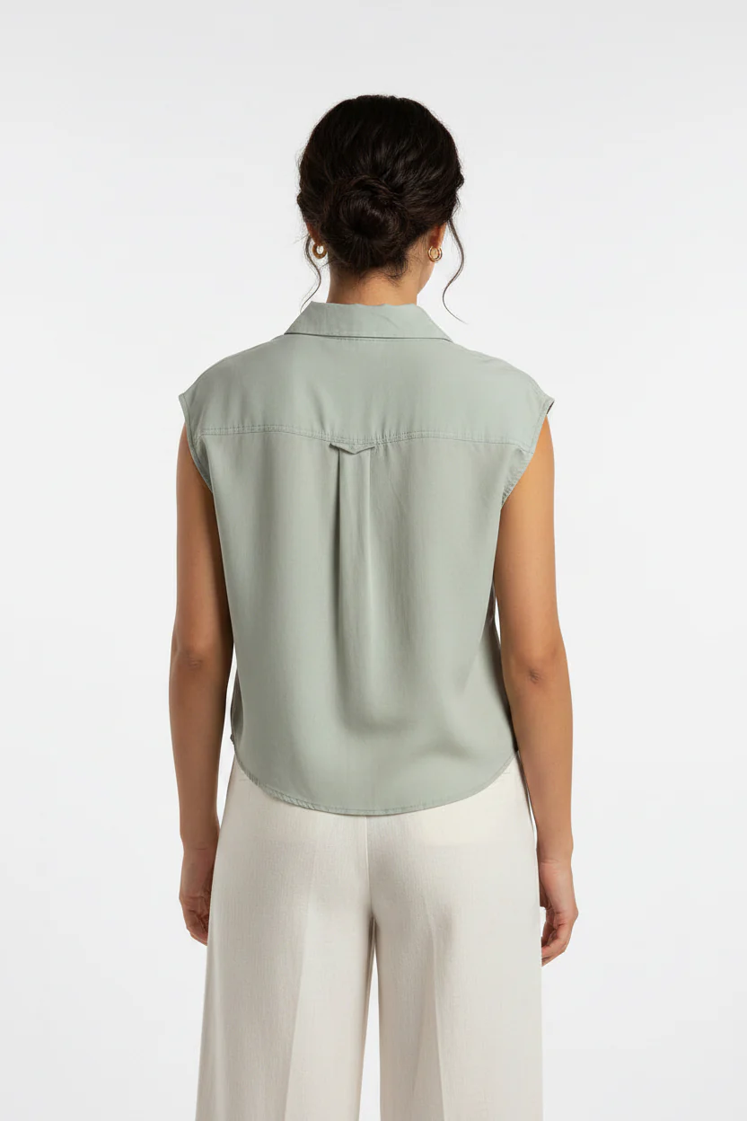 CLASSIC CUT,CAPPED SLEEVE BUTTON - Image 2