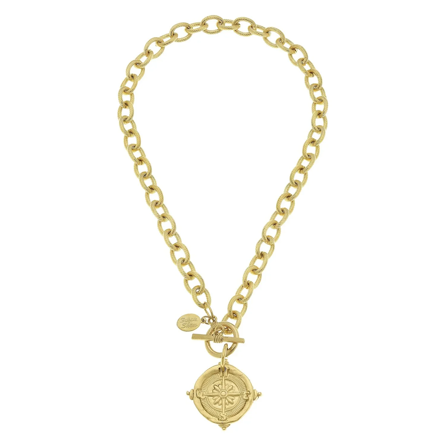 Compass Toggle Necklace - Image 2