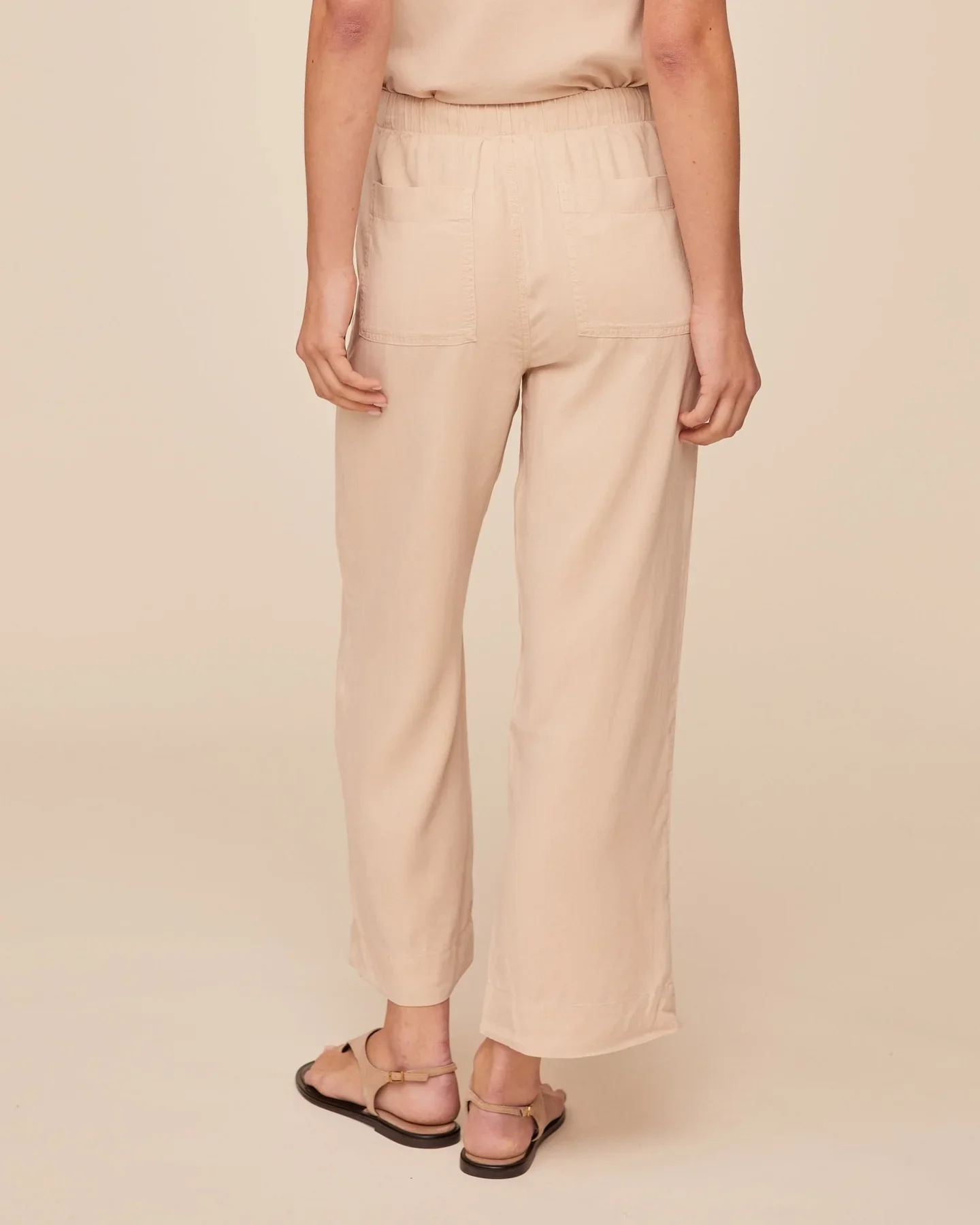 Easy Pocket Wide Leg Crop - Image 3