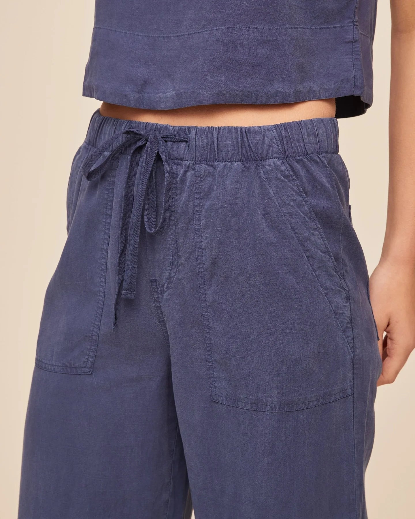 Easy Pocket Wide Leg Crop - Image 8