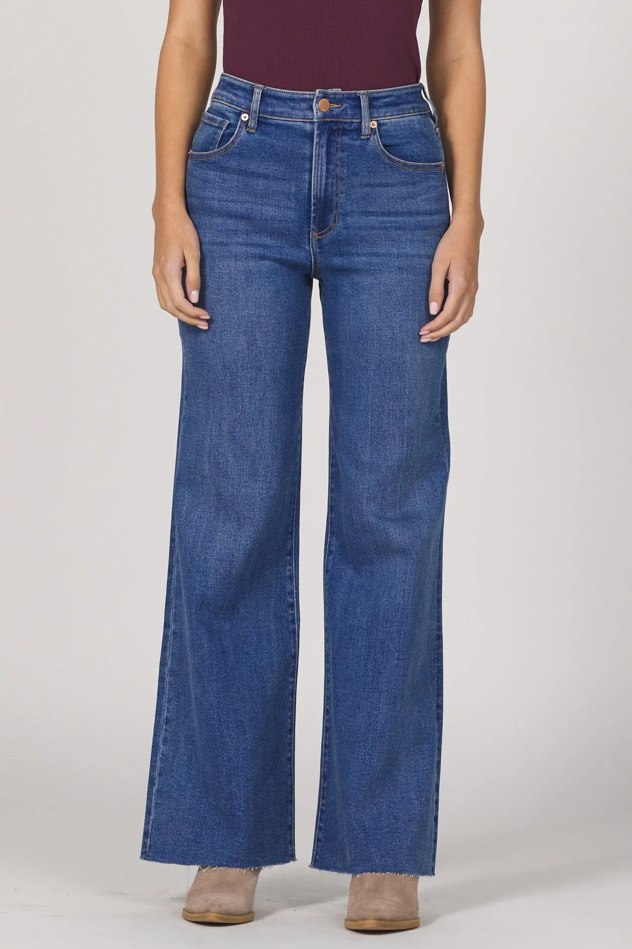 Fiona Wide Leg Jean - Image 3