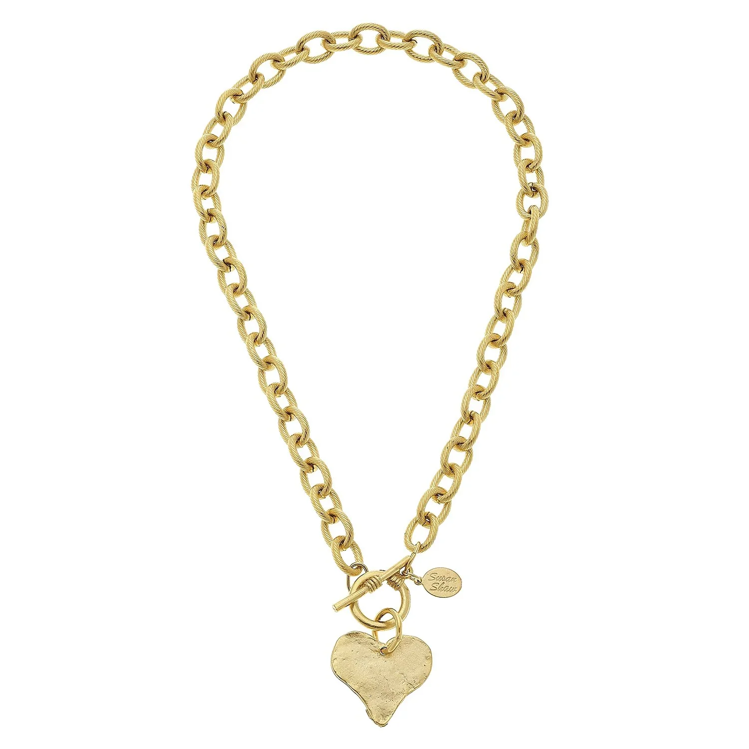 Heart Paperclip Necklace