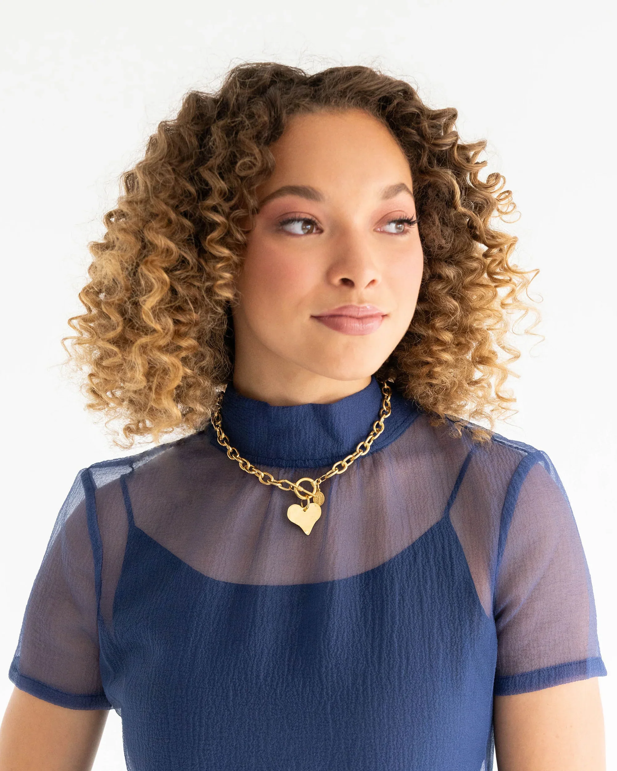 Heart Toggle Necklace - Image 2