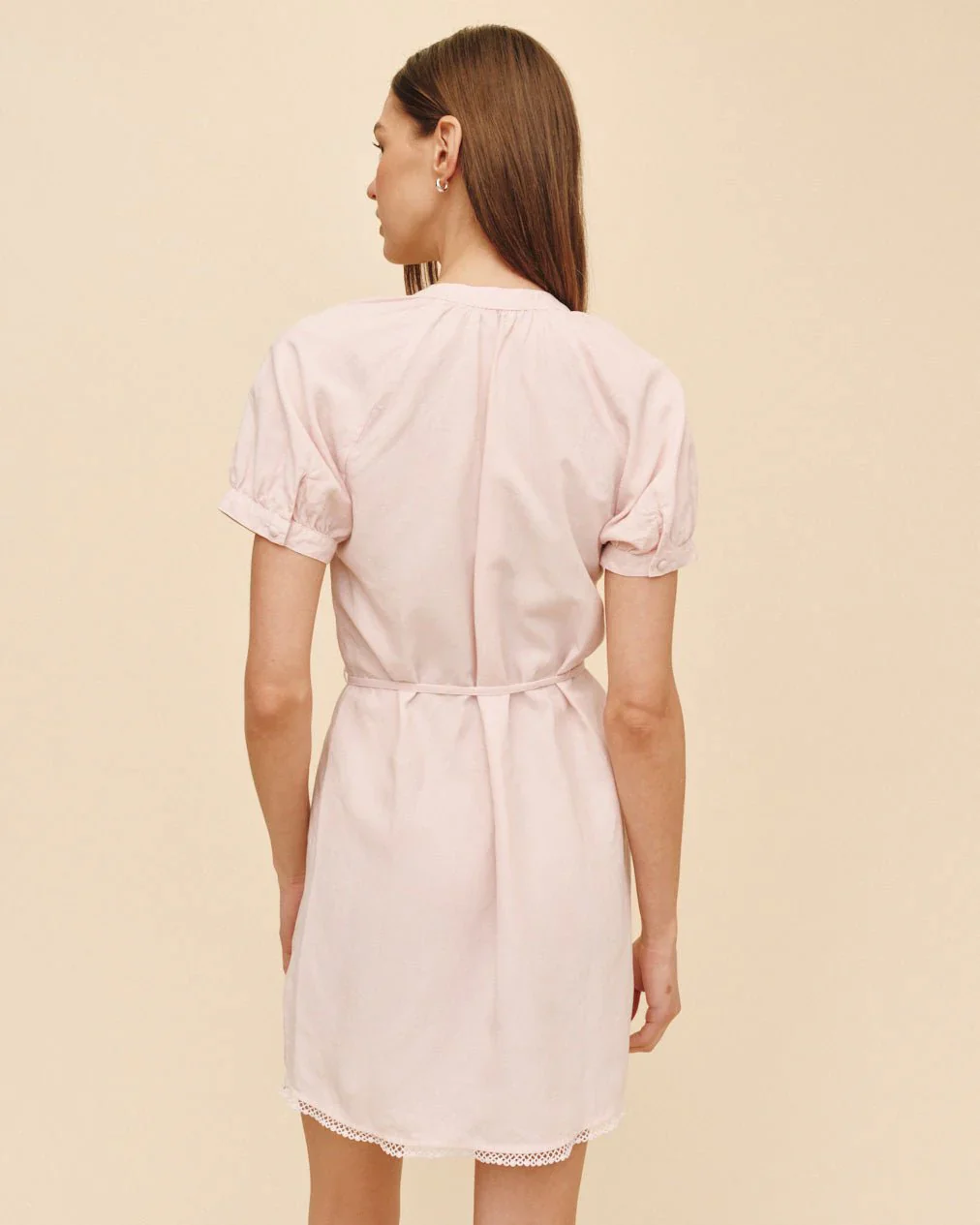 Short Sleeve Raglan Mini Dress - Image 3