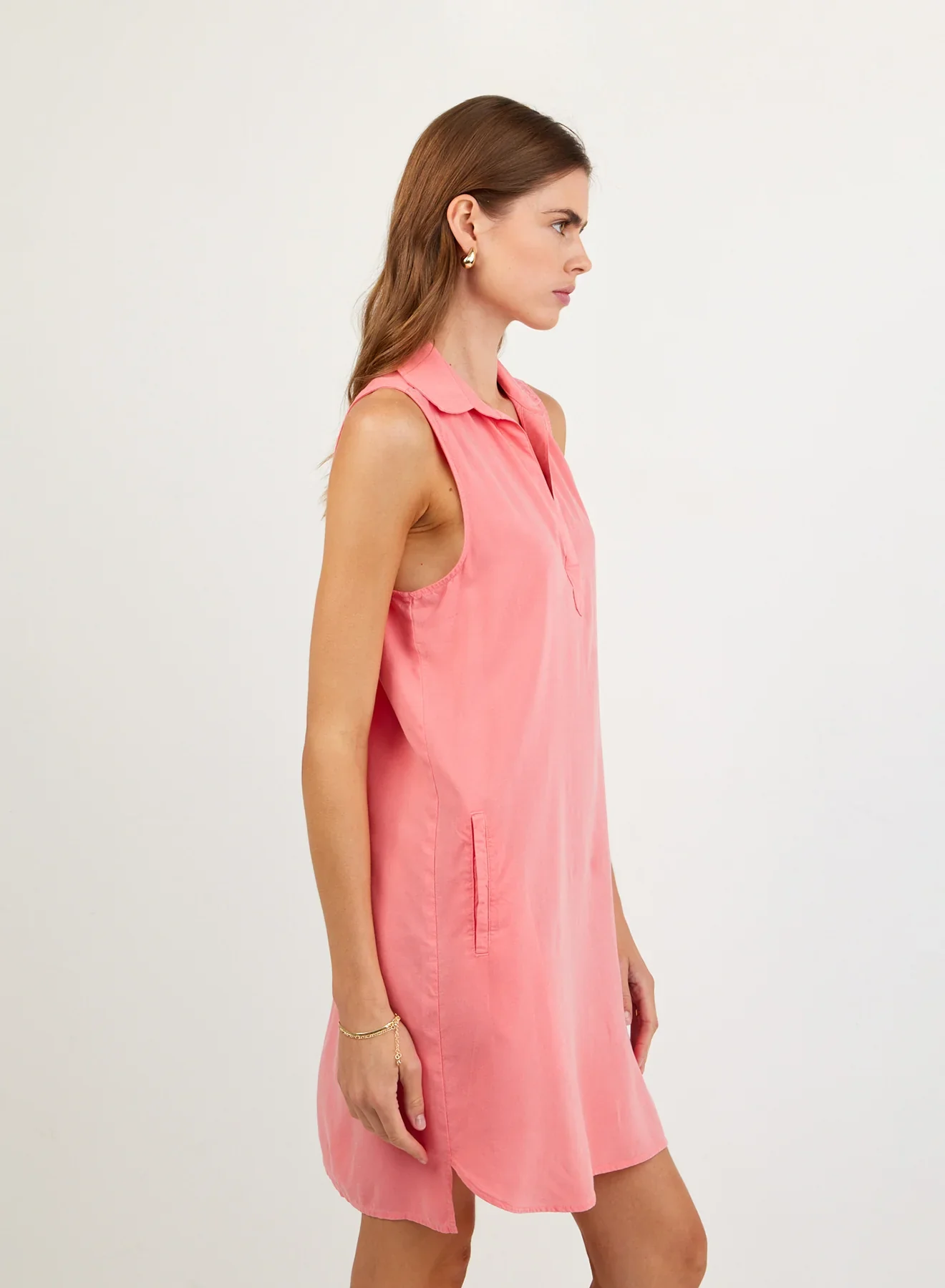 Sleeveless A-Line Dress - Image 2