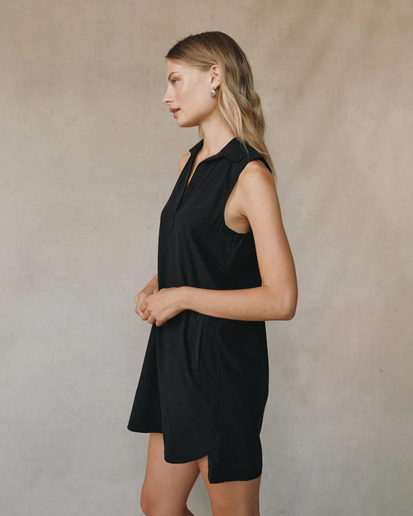 Sleeveless A-Line Dress - Image 7