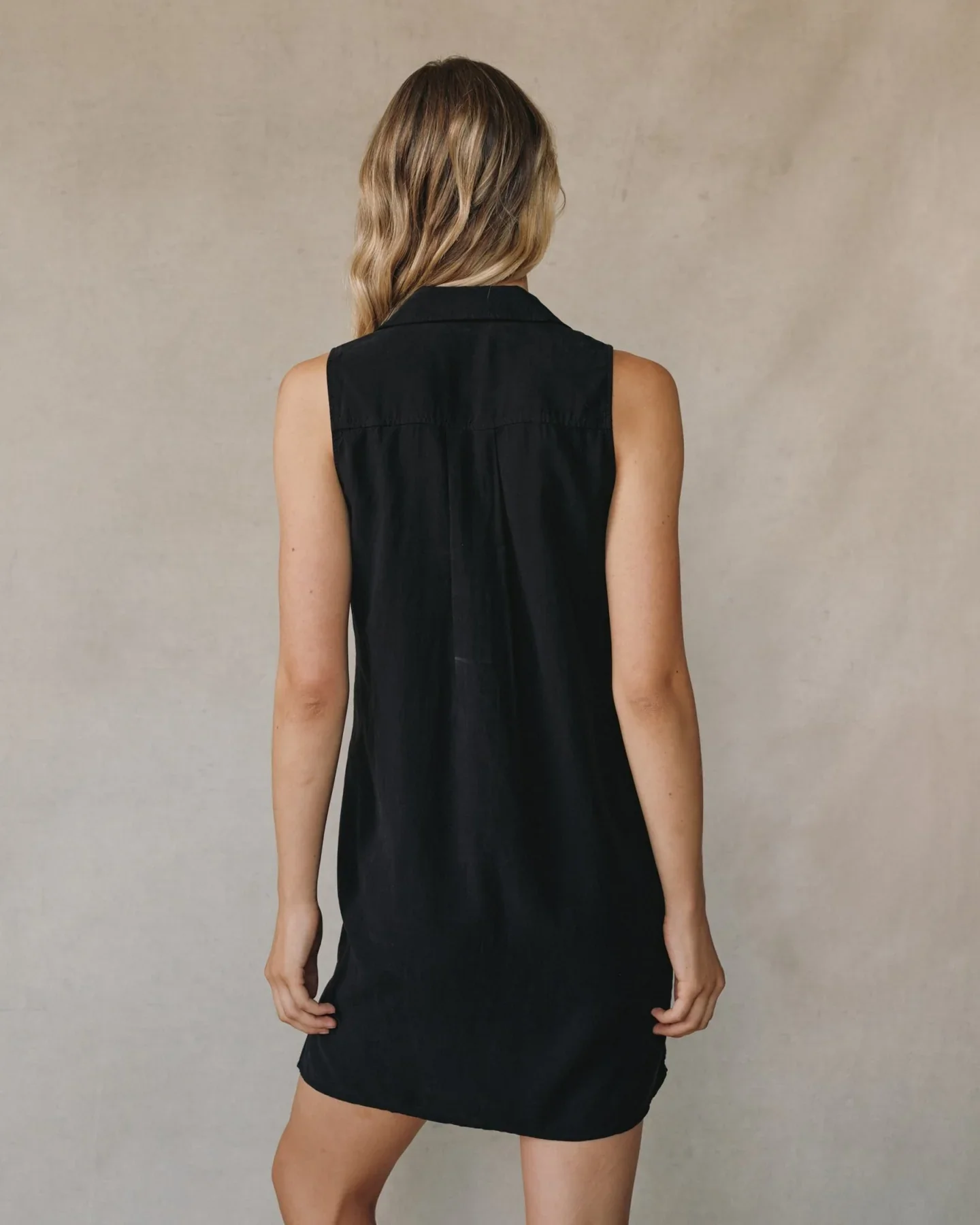 Sleeveless A-Line Dress - Image 8