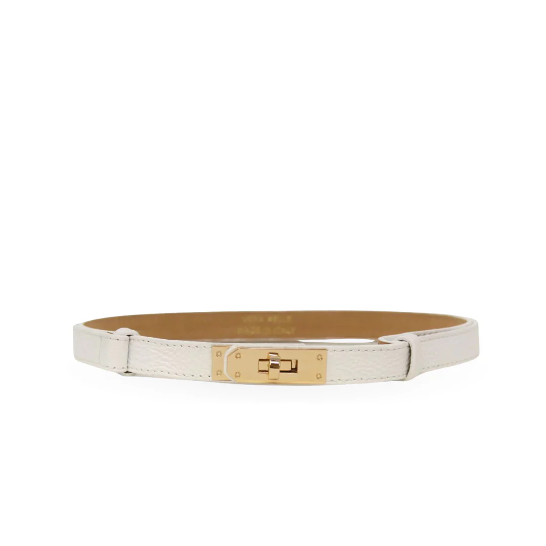 Italian Leather Adjustable Belt - Image 5