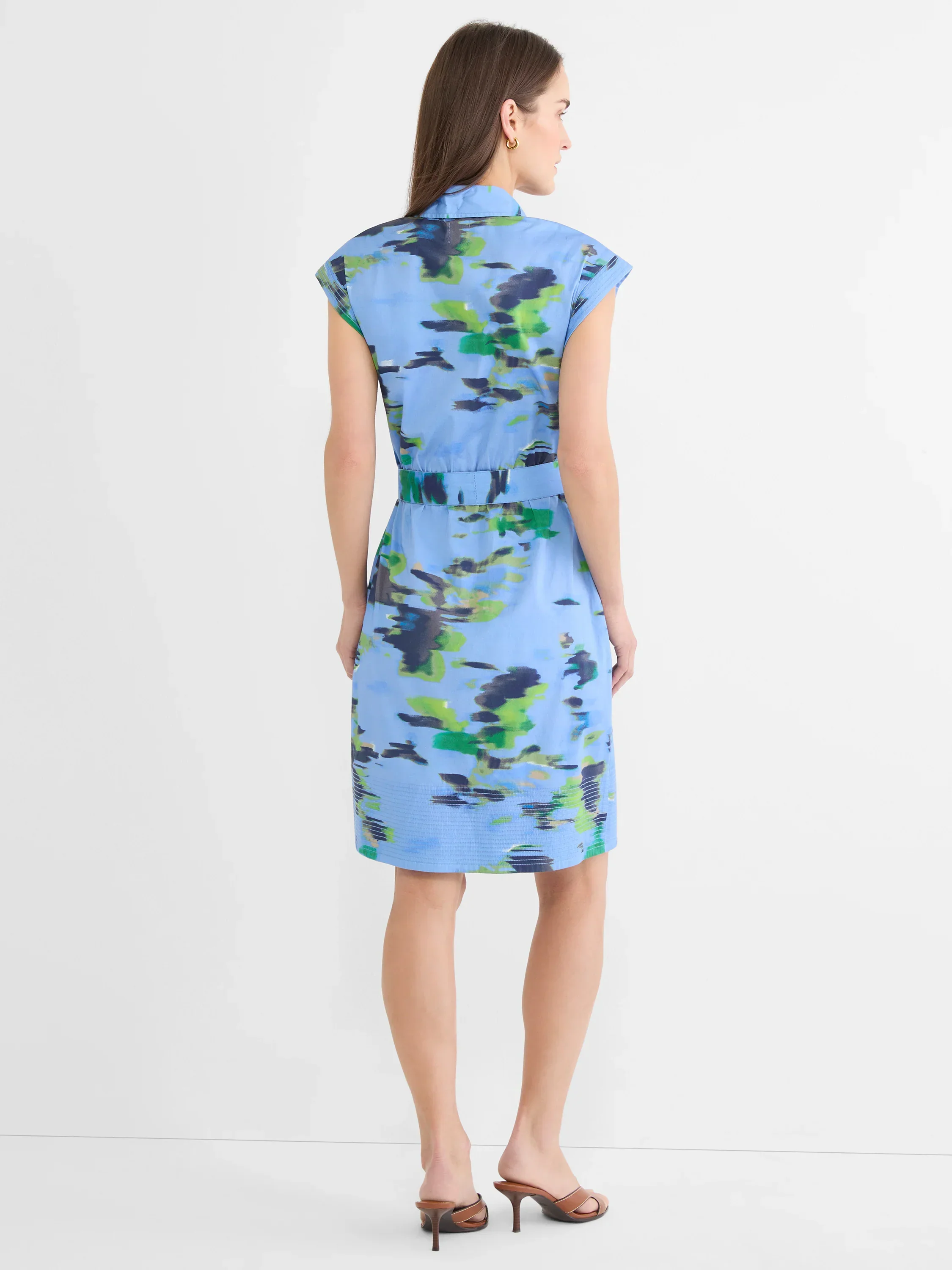 Water Lilies Camille Dress - Image 3